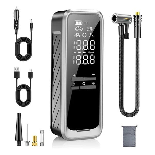 🚗 משאבת אוויר אלחוטית XO